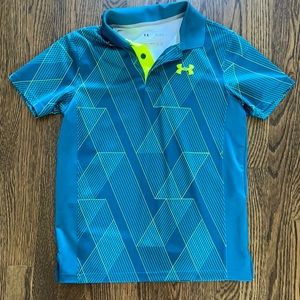 Boys Under Armour Polo Heat Gear YLG